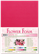Leane Creatief Flower Foam -softislevy kukkien tekoon, red