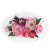 Leane Creatief Flower Foam -softislevy kukkien tekoon, setti 5 red - pink