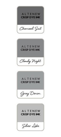 Altenew -mustetyynyt, sävy Gentleman's Gray