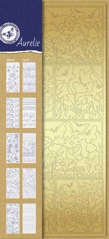 Aurelie ääriviivatarra-setti Spring, 10 kpl