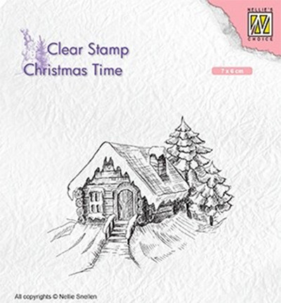 Nellie's Choice leimasin Cosily Snowy House
