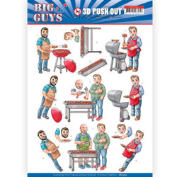 Yvonne Creations Big Guys 3D-kuvat Backyard BBQ