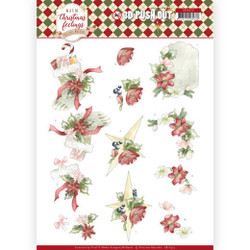 Precious Marieke Warm Christmas Feelings 3D-kuvat Red Christmas Ornaments