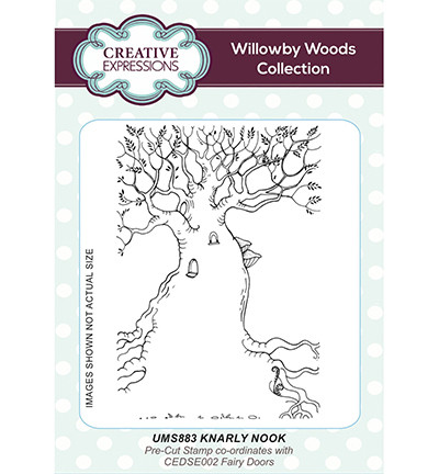 Creative Expressions Knarly Nook -leimasin