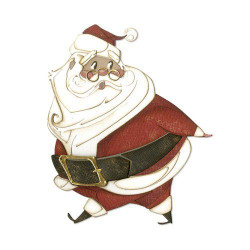 Sizzix Tim Holtz stanssi Jolly St. Nick