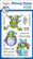 Whimsy Stamps Mistletoads -leimasinsetti