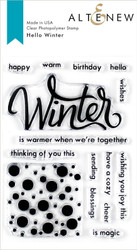 Altenew Hello Winter -leimasinsetti