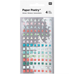 Paper Poetry Bullet Diary tarrat Triangle, Square