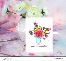 Altenew Breezy Bouquet -stanssisetti 
