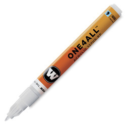 Molotow One4All Acrylic -tussi, sävy signal white