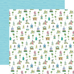 Carta Bella Beach Town -paperipakkaus, 12