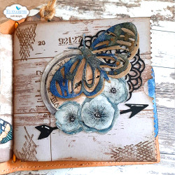 Elizabeth Craft Designs Art Journal Specials stanssi Ticket to Fly Free
