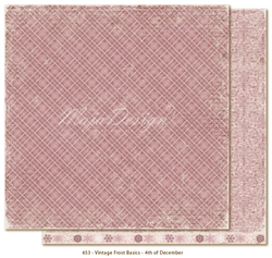  Maja Design Vintage Frost Basics skräppipaperi 4th of December