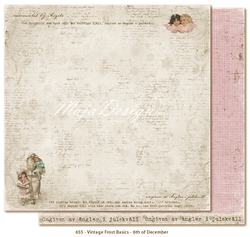  Maja Design Vintage Frost Basics skräppipaperi 6th of December