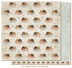  Maja Design Vintage Frost Basics skräppipaperi 8th of December