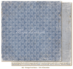  Maja Design Vintage Frost Basics skräppipaperi 13th of December