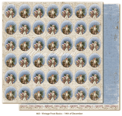  Maja Design Vintage Frost Basics skräppipaperi 14th of December