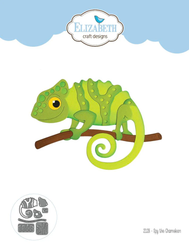 Elizabeth Craft Designs stanssi Spy the Chameleon