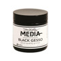 Dina Wakley Media Gesso, musta, 118 ml