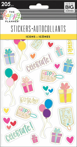 Mambi Happy Planner tarrat Mini Icons