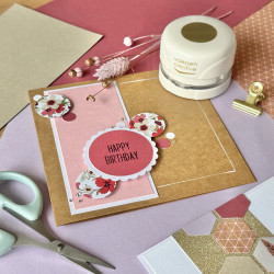 Vaessen Creative Magnetic Anywhere Craft Punch -lävistäjä Circle Ø2.5cm