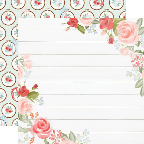 Carta Bella Farmhouse Market skräppipaperi Floral Corners