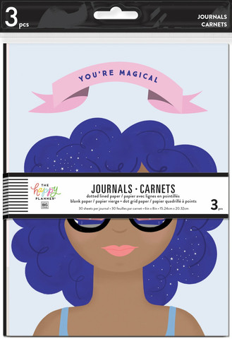 Mambi Journals -muistikirjat, 3 kpl, Bookish