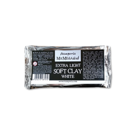 Stamperia Soft Clay, Extra Light, kevytsavi 80 g