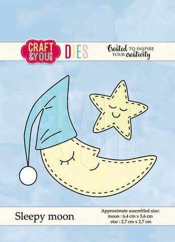 Craft & You stanssisetti Sleepy Moon