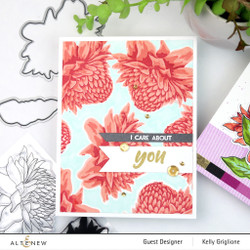 Altenew Build-A-Flower Torch Ginger stanssi- ja leimasinsetti