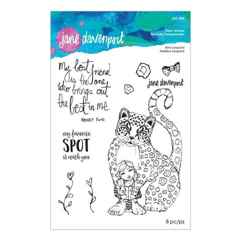 Jane Davenport leimasinsetti Best Leopard 