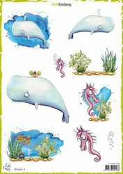 CraftEmotions Ocean 2 -korttikuvat