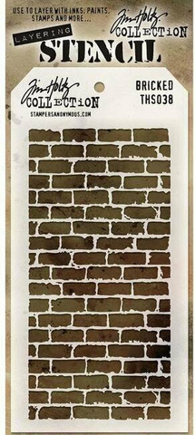 Tim Holtz Bricked -sapluuna
