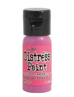 Distress Paint, sävy picked raspberry