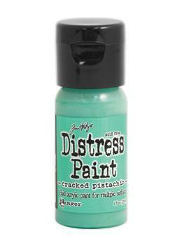 Distress Paint -akryylimaali, sävy cracked pistachio