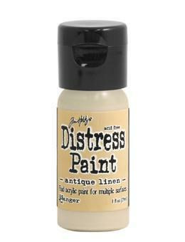 Distress Paint -akryylimaali, sävy antique linen