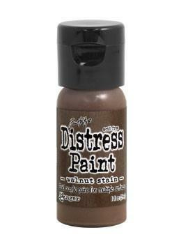 Distress Paint -akryylimaali, sävy walnut stain