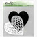 Picket Fence sapluuna Spliced Heart
