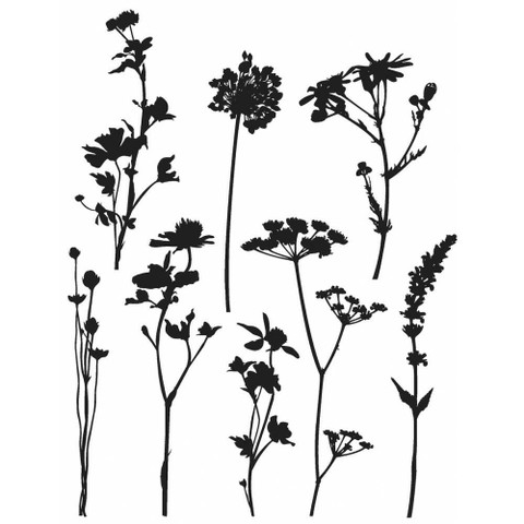 Stampers Anonymous, Tim Holtz leimasinsetti Wildflowers