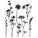 Stampers Anonymous, Tim Holtz leimasinsetti Wildflowers
