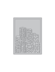 Altenew Layered Cityscape Cover B -stanssi