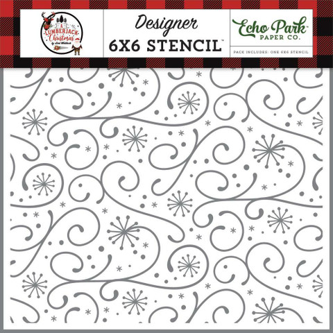 Echo Park sapluuna Snowy Flourish