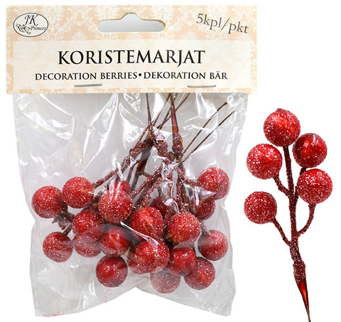 Koristemarjat, huurre