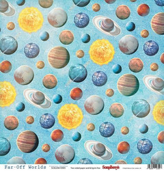 Scrapberry skräppipaperi Far-Off Worlds, Planetary Paradise
