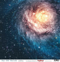Scrapberry skräppipaperi Far-Off Worlds, Galaxy