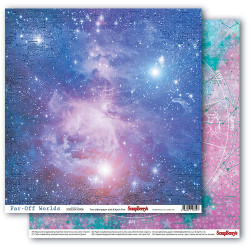 Scrapberry skräppipaperi Far-Off Worlds, Nebula