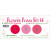 Leane Creatief Flower Foam -softislevy kukkien tekoon, setti 14,  pink / red