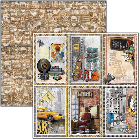 Ciao Bella Hipster -skräppipaperi Cards