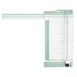 Vassen Creative Paper Cutter with Scoring Tool -paperileikkuri, minttu