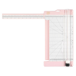 Vassen Creative Paper Cutter with Scoring Tool -paperileikkuri, vaaleanpunainen